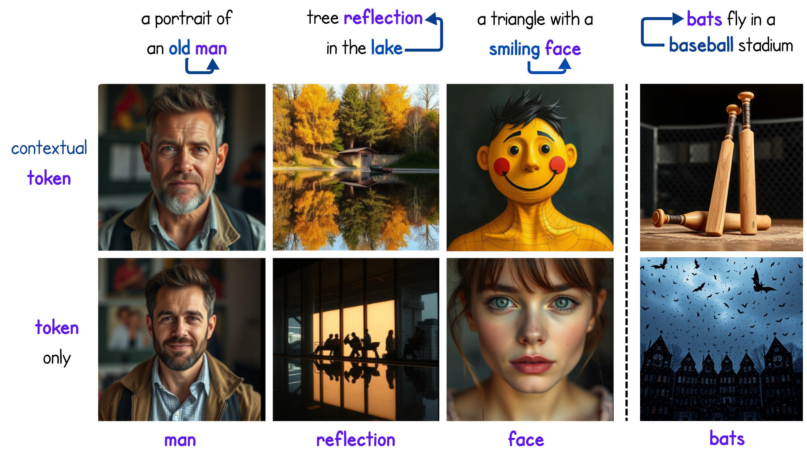 Examples of information flow between items.